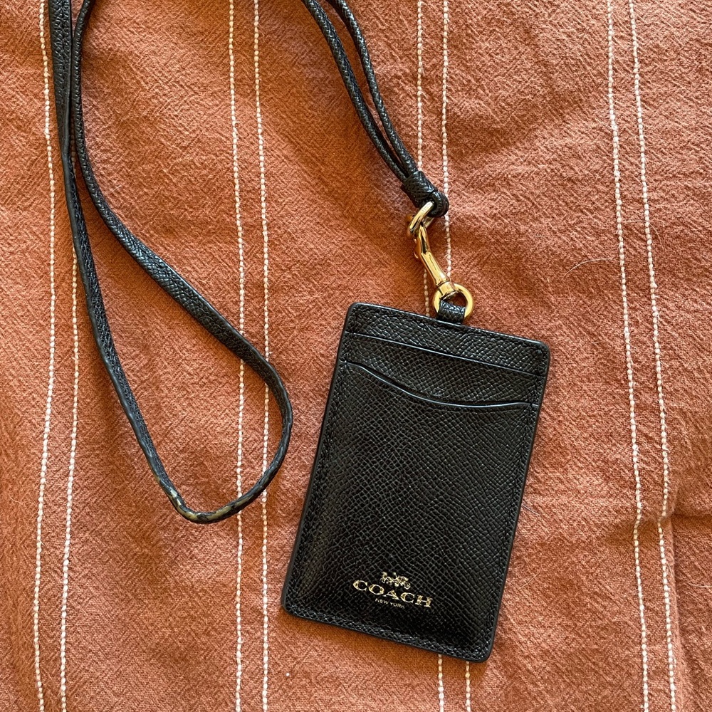 Coach lanyard